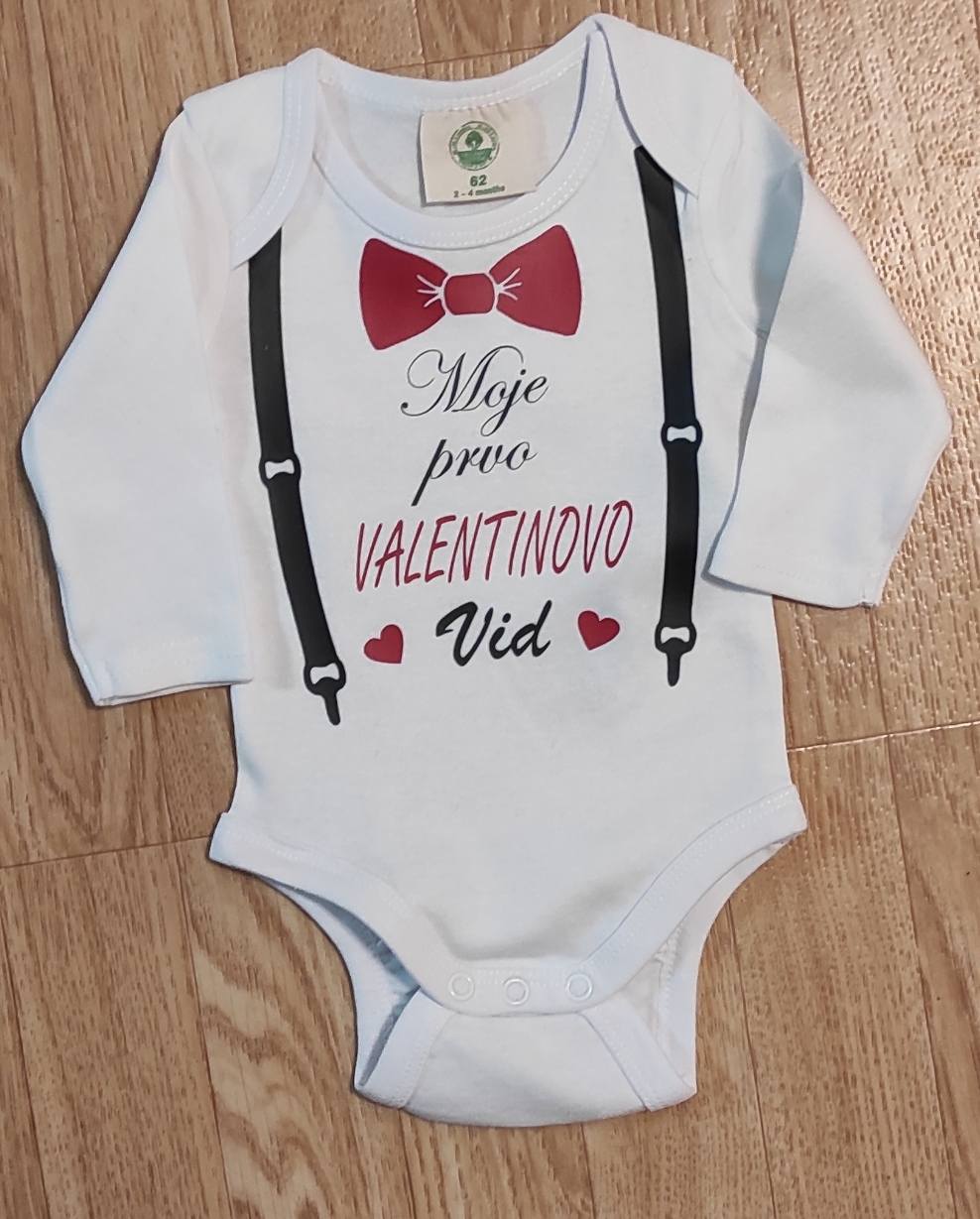 Bombažni otroški bodiji po meri